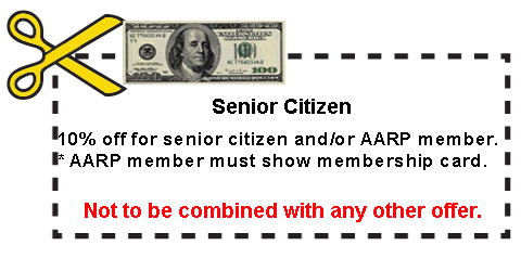 senior citizen coupon